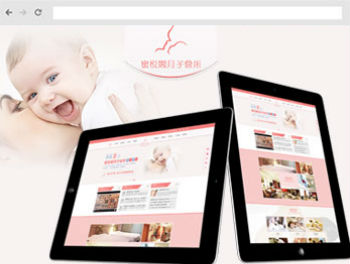 河南洛阳网站建设案例展示-蜜悦阁月子会所-企业营销网站